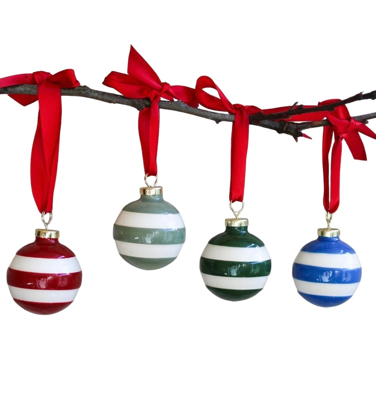 【CORNISHWARE 】Mini Bauble ｜2個セット