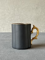 黒×金彩 mug         木下和美