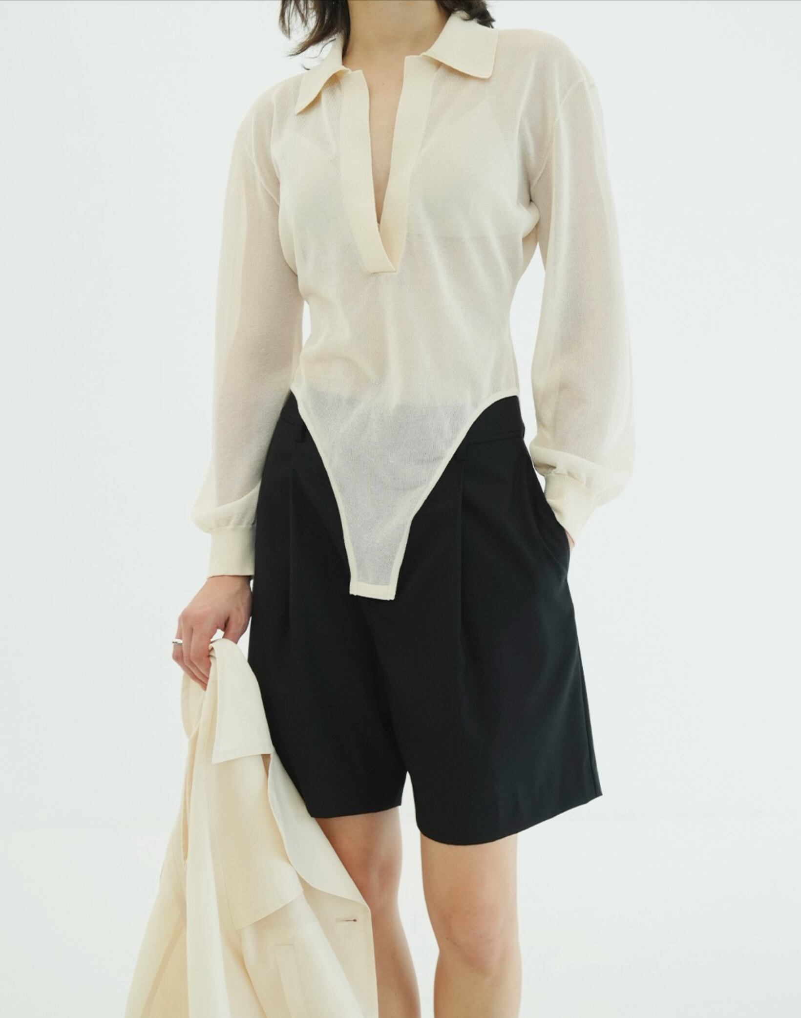 CLANE LOW WAIST HALF PANTS | FLICKA ASHIYA