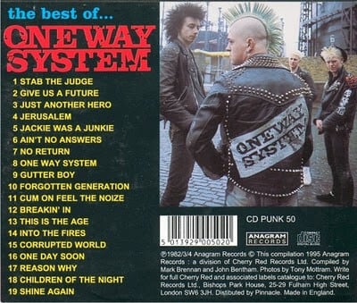 ONE WAY SYSTEM/the best of ONE WAY SYSTEM | RECORD SHOP CONQUEST