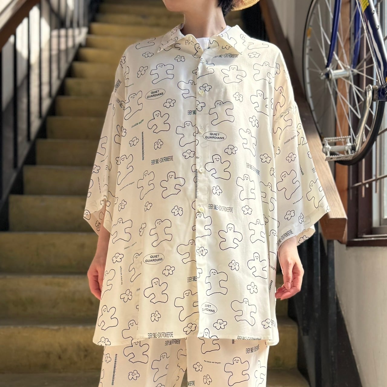 快晴堂 - HAYATE ・CCBY AFTER HOURS WEAR（白シャツ）／マリネシャツ
