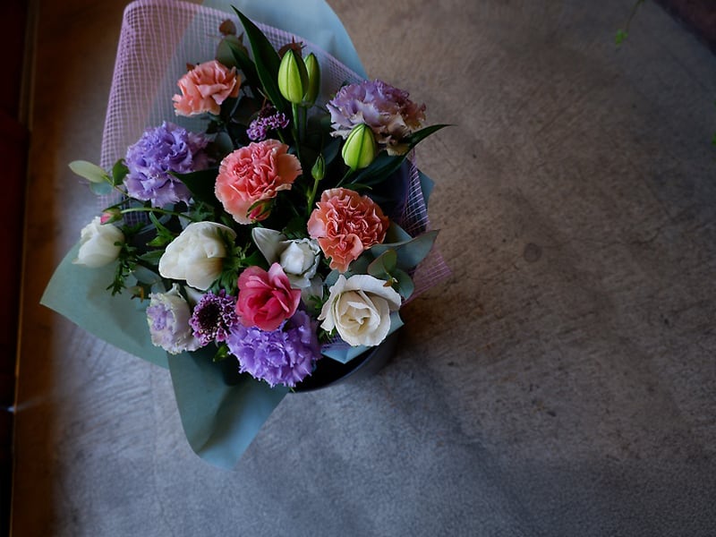 ふんわりかわいい系の花束「SWEET LOVE」【花束】 | NOONFLOS flower