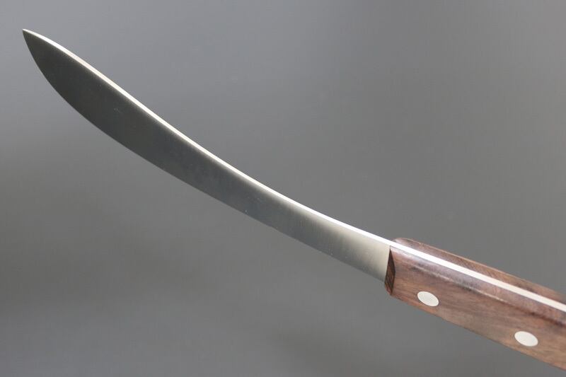 KC-334 兼常作 全鋼 皮ハギ170mm ローズウッド柄 包丁 家庭用 | 岐阜県