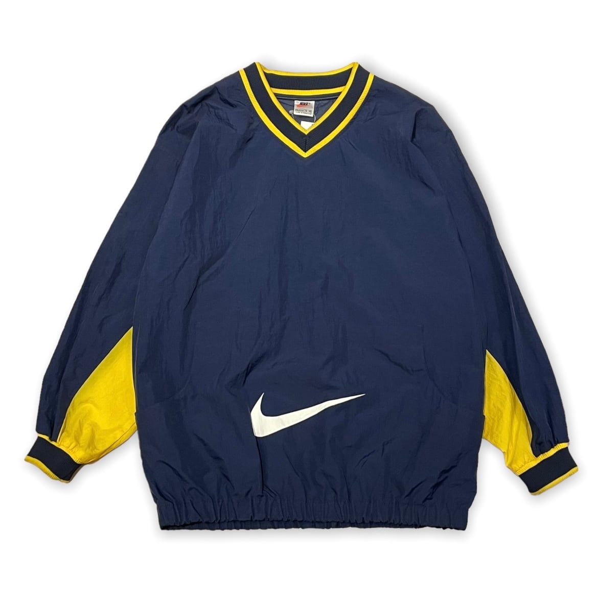 90s NIKE(ナイキ) プルオーバー ウインドブレーカー ネイビー 90s NIKE(ナイキ) プルオーバー ウインドブレーカー ネイビー