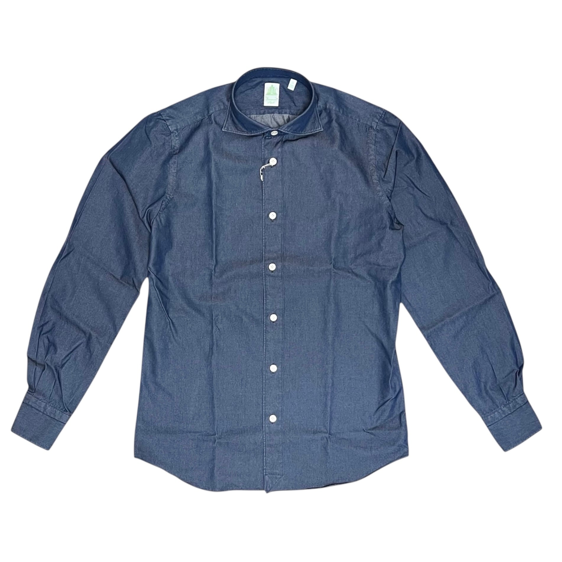 FINAMORE(フィナモレ)  Denim Shirt"SIMONE"/INDIGO(col.12)