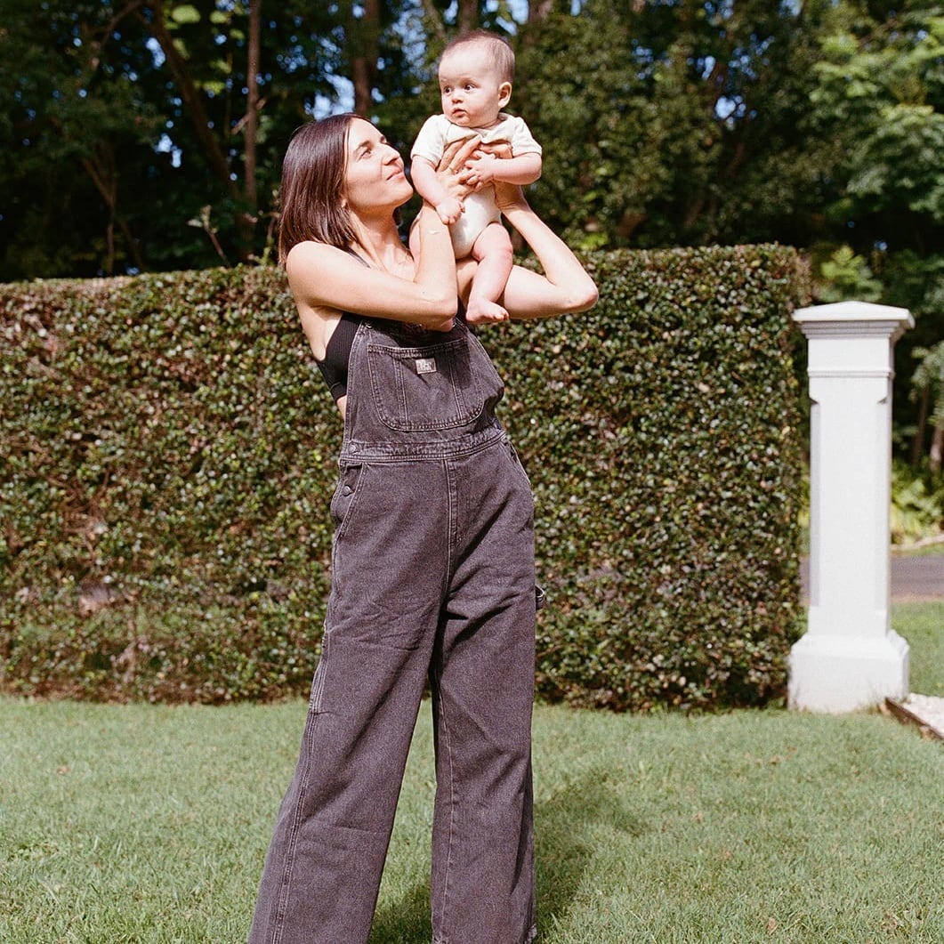 【即納/送料無料】twin collective / Carpenter Overall - Washed Black- / woman