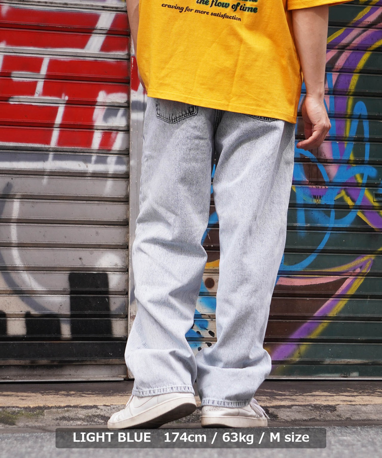 ◆ハードブリーチ ワイドストレート デニムパンツ◆kr-23004