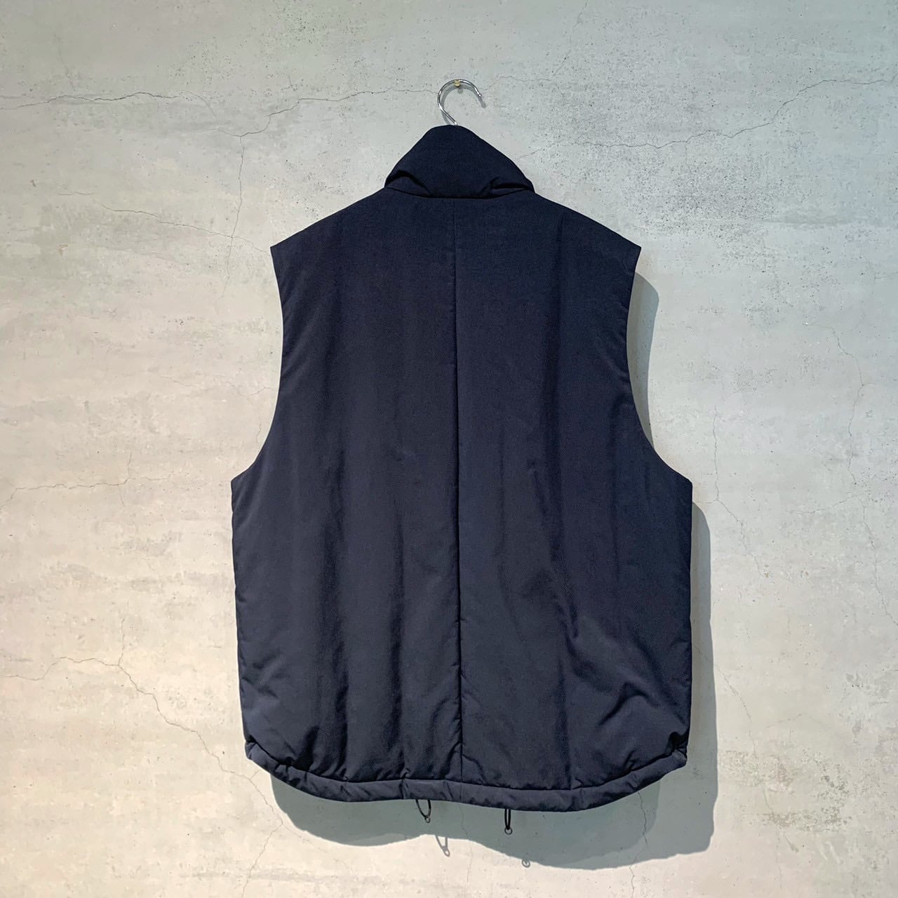 ATON】VINTAGE NYLON TWILL PADDED VEST/ JKAGCW0801