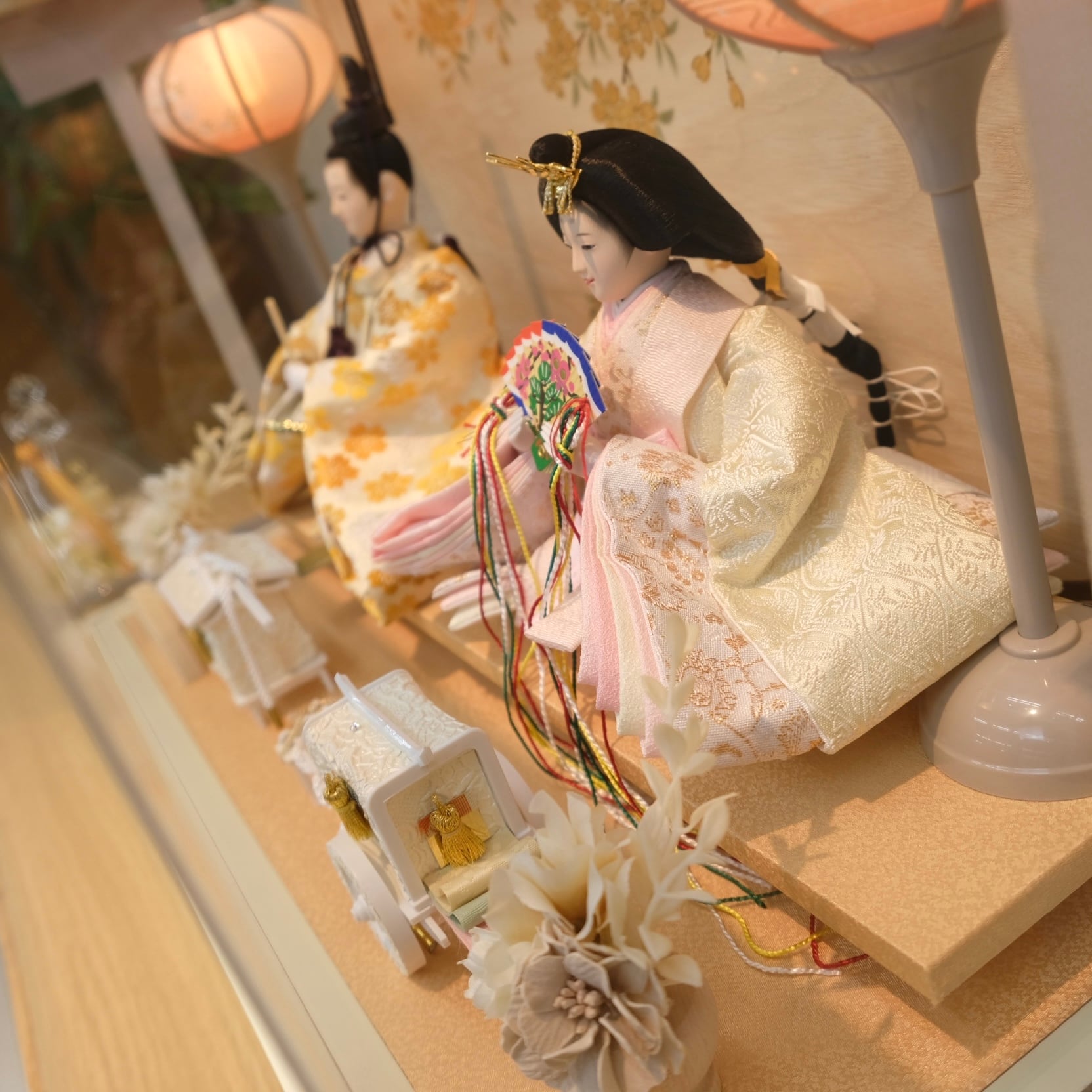 雛人形 久月 ケース飾り｜おしゃれ｜桃の節句｜女の子｜久月正規取扱店