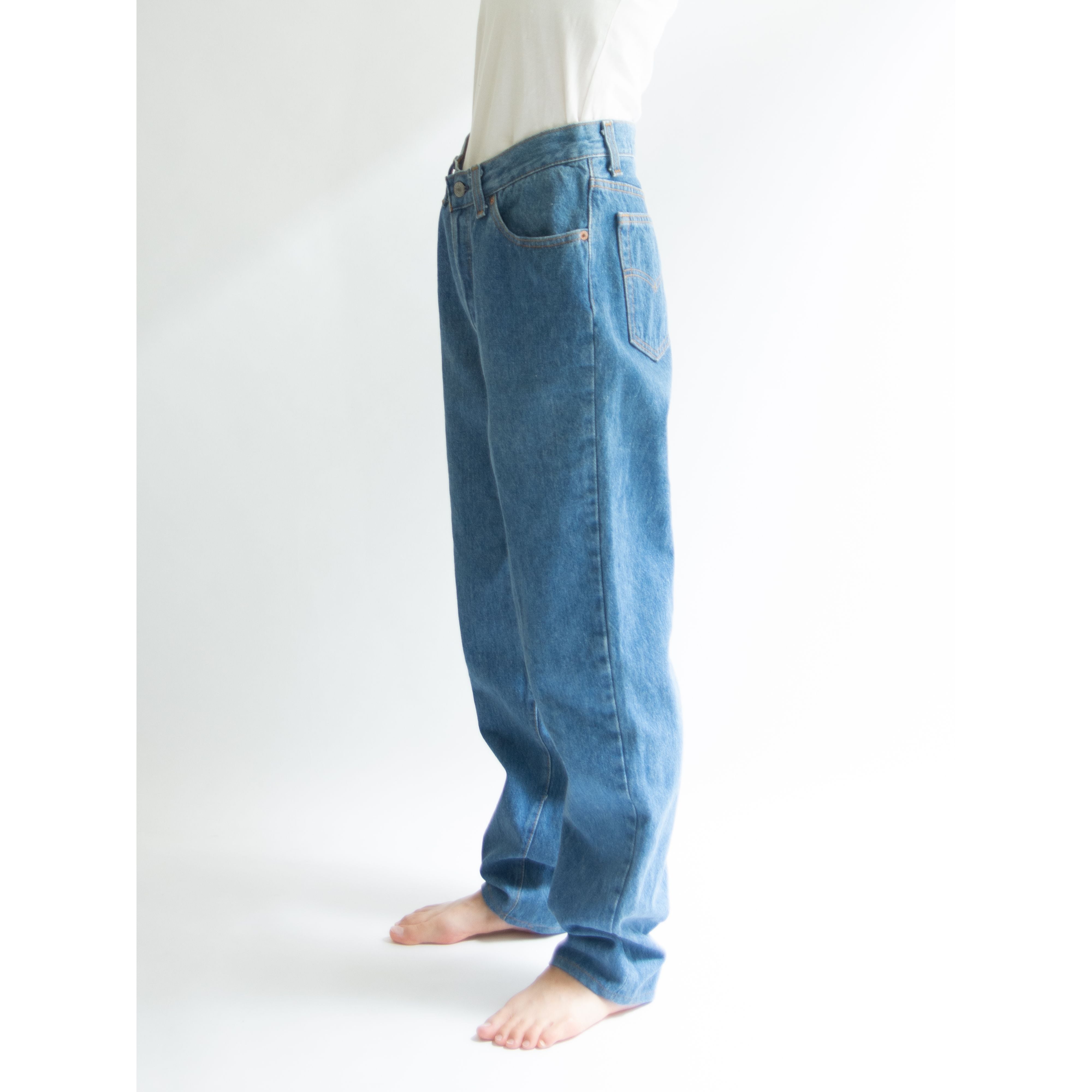 LEVI'S 17501】Made in U.S.A. 90's tapered denim pants 9M 