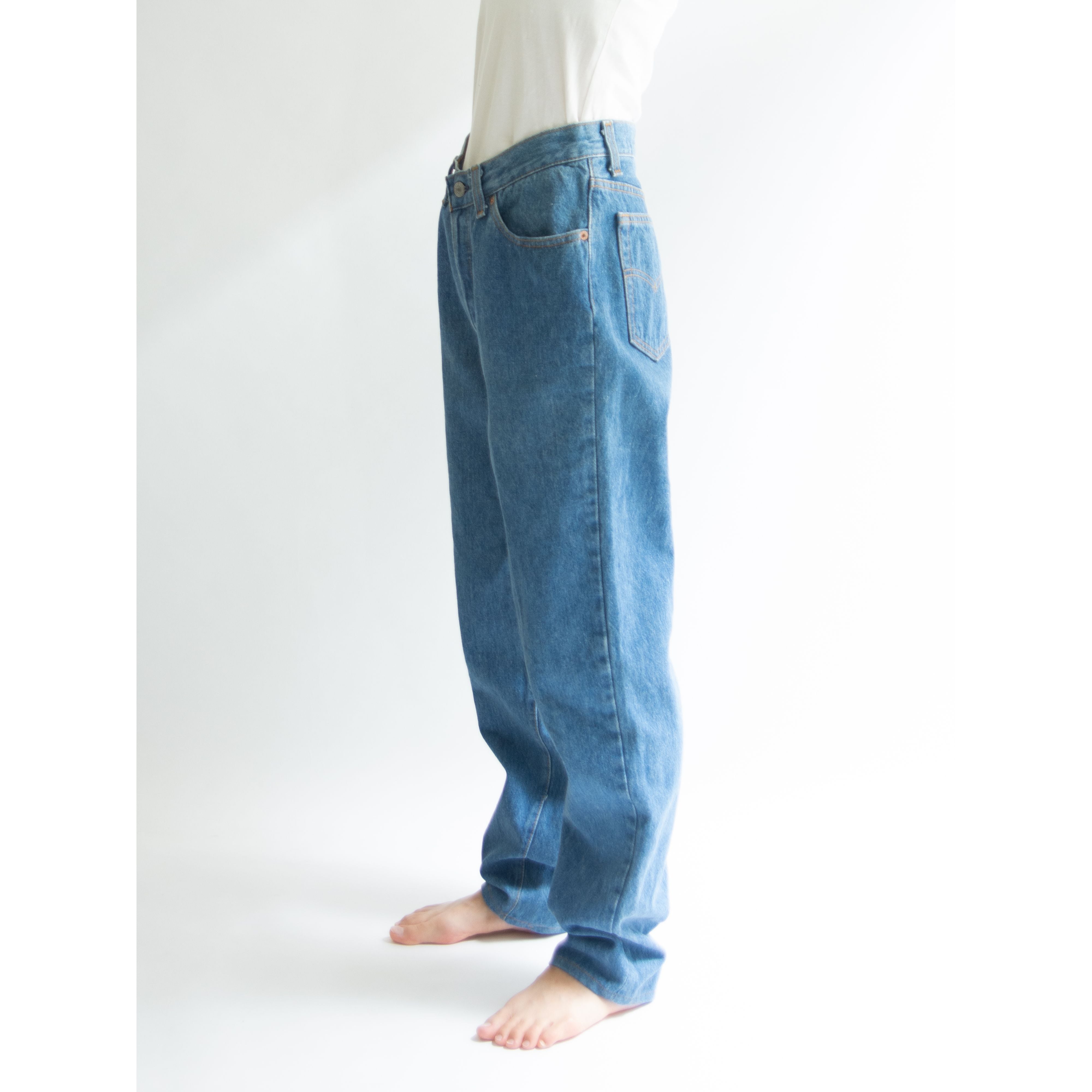 【LEVI'S 17501】Made in U.S.A. 90's tapered denim pants 9M（リーバイス アメリカ製 テーパードデニムパンツ ジーンズ）