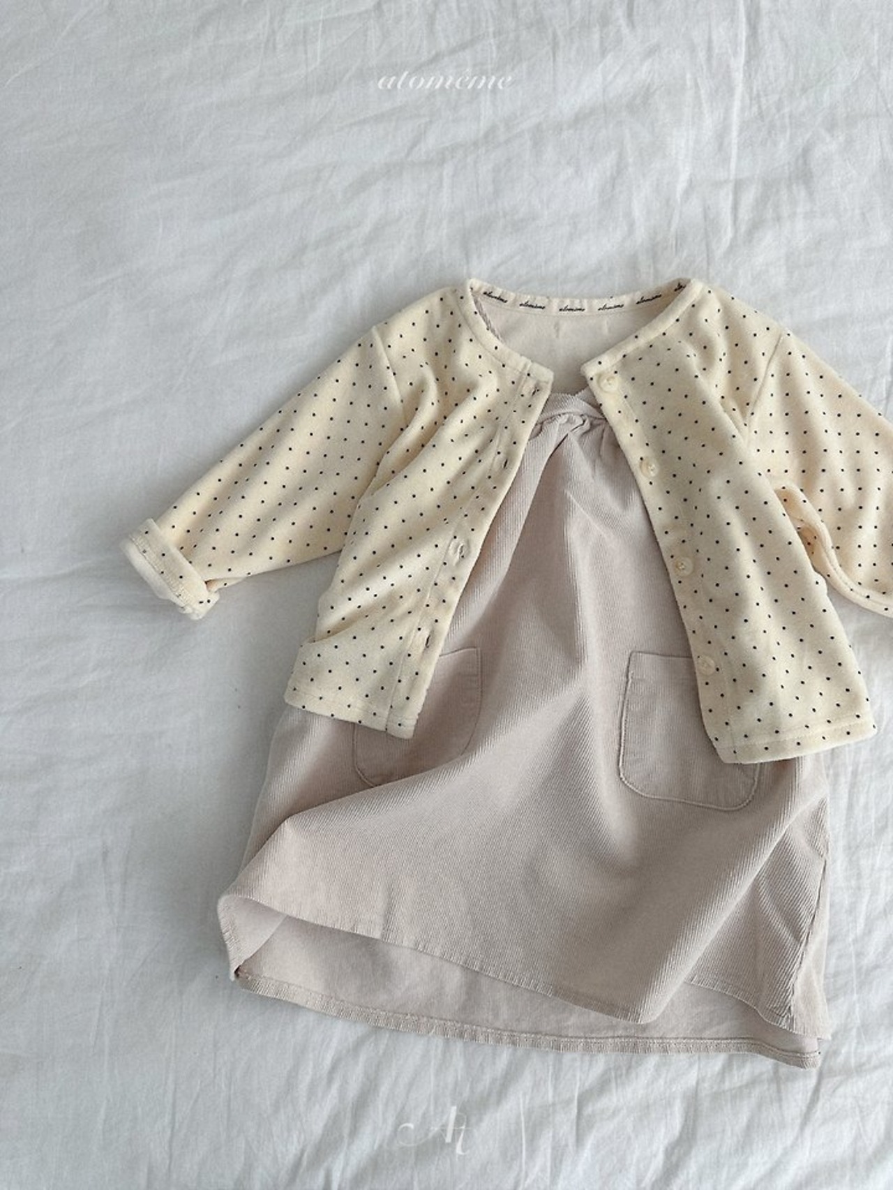 韓国子供服 / Atomeme / 26Autumn / Pony One-piece / 秋服 *S~XL*