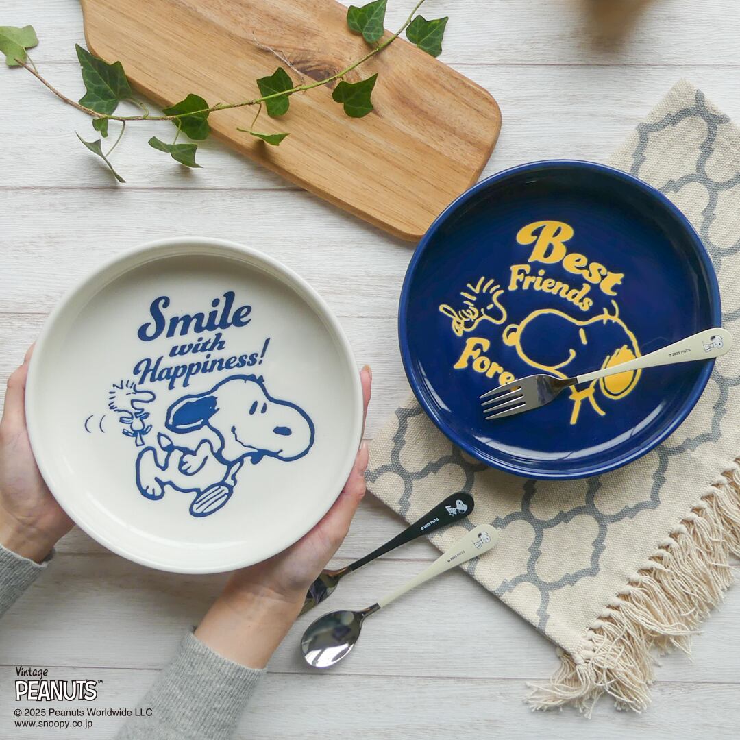 PEANUTS】ごちそうワンプレート(ネイビー)【SN2900】SN2903-320
