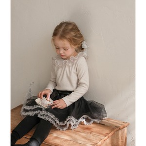 冬レギンス付き蝶結びスカート