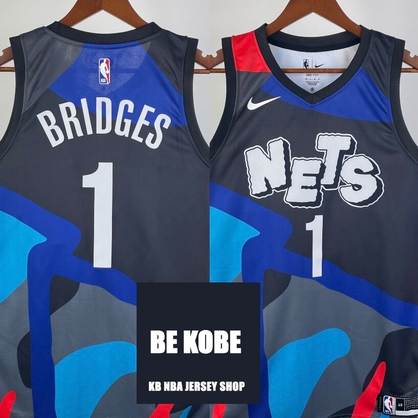 NBA ミケルブリッジス ブルックリンネッツ2023-2024シティエディション