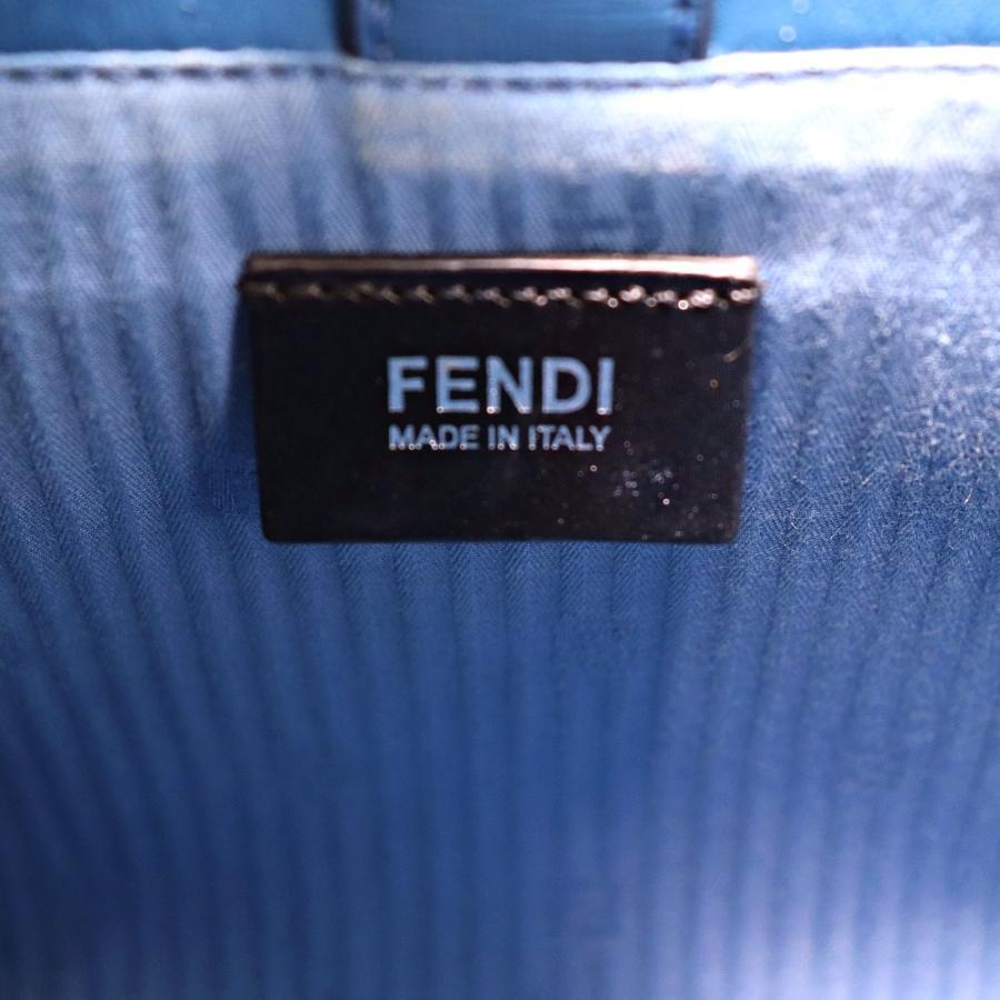フェンディ ハンドバッグ プチトゥージュール ブルー 2Wayバッグ 人気
