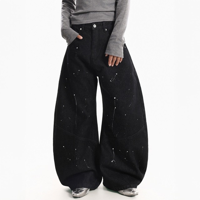 スターアウトライントラックラインパンツ 1col   R01786