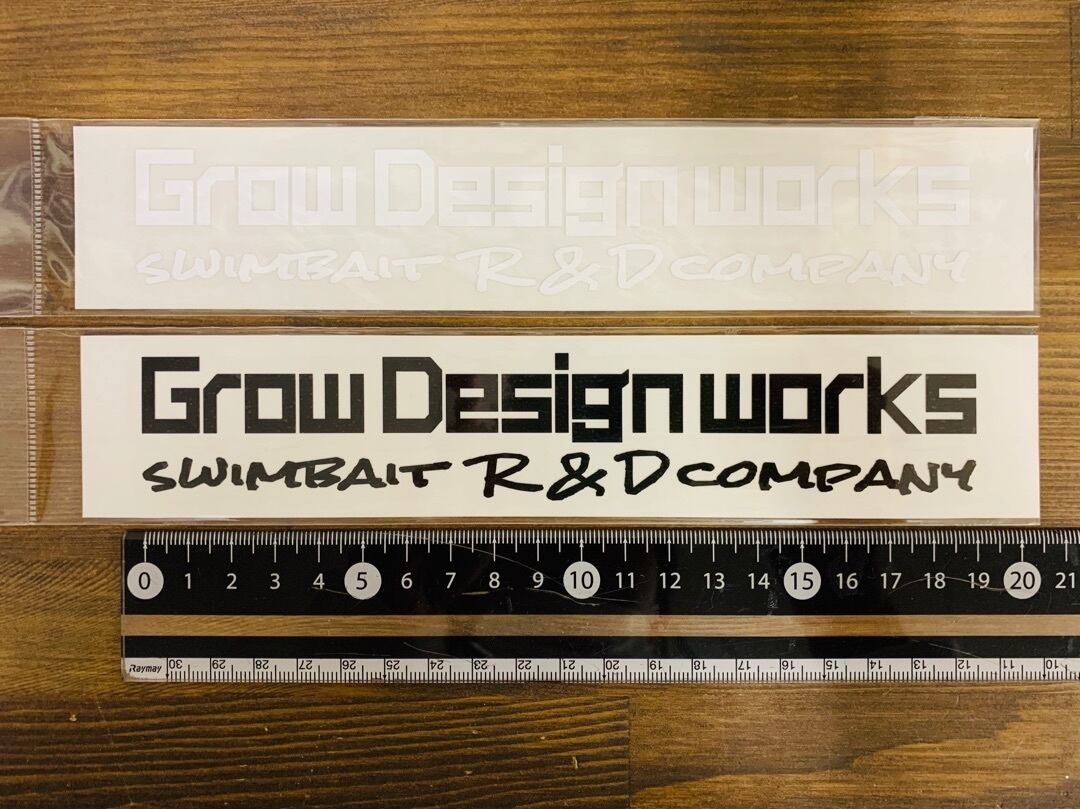 GROW DESIGN WORKS / ステッカー | ルアーショップB－FARM