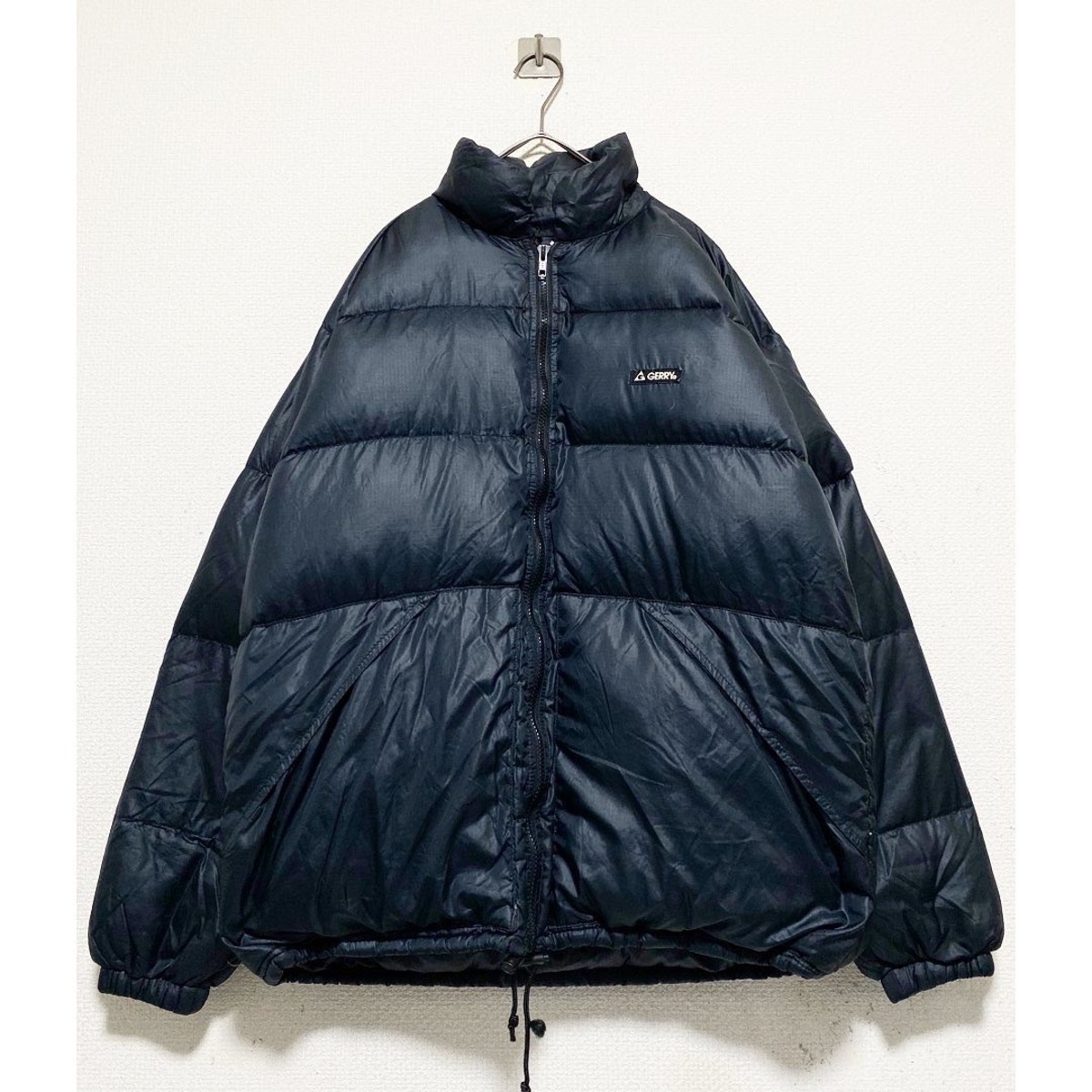 made in usa 80s gerry black nylon down jacket﻿ | protocol