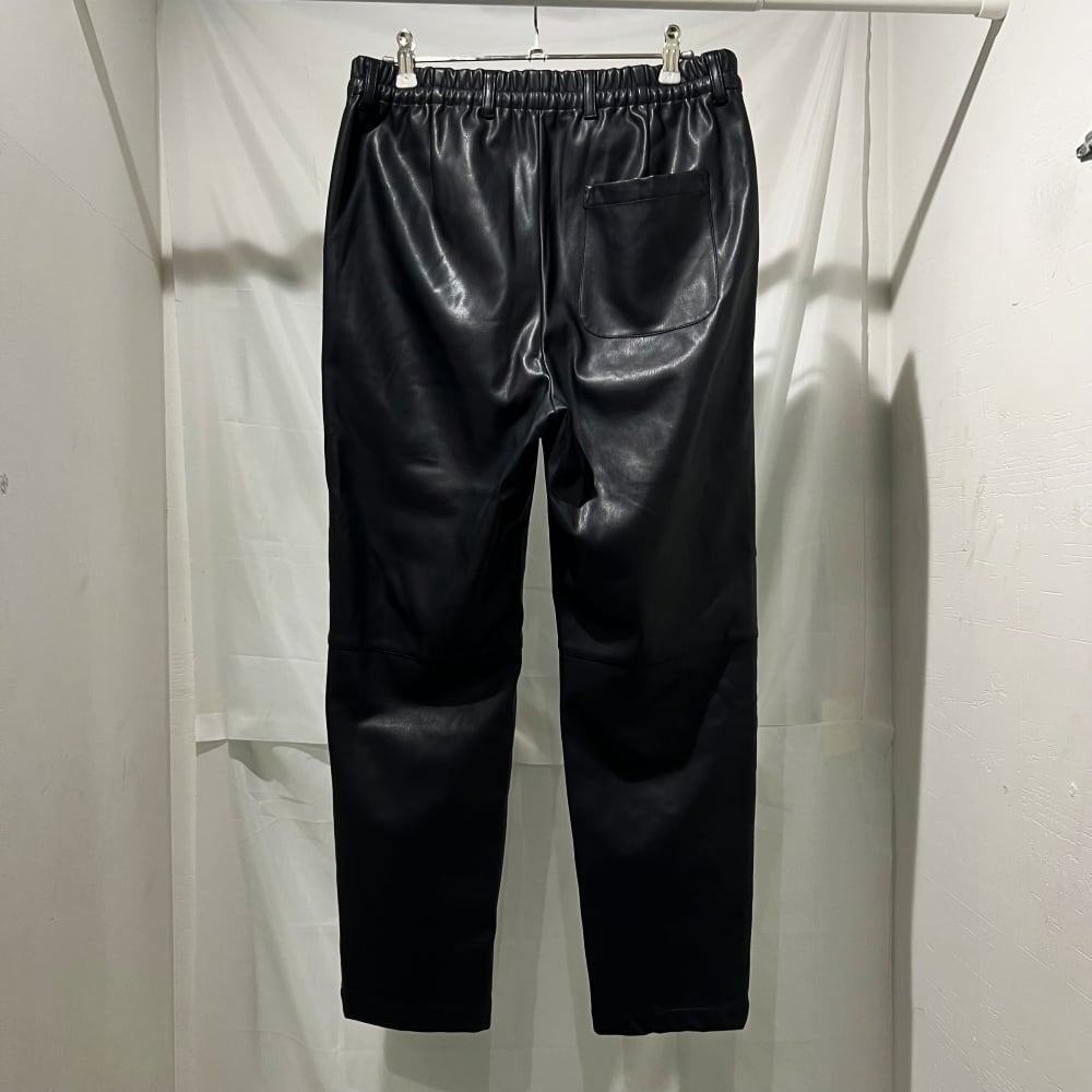 stein シュタイン FAKE LEATHER TROUSERS フェイクレザーパンツ stein シュタイン FAKE LEATHER TROUSERS フェイクレザーパンツ