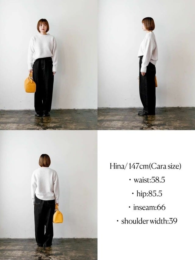 トップス 88hachihachi MOLE YARN KNIT CREW NECK mole yarn crewneck knit | Katrin TOKYO