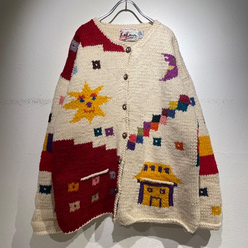 Ecuador used knit cardigan