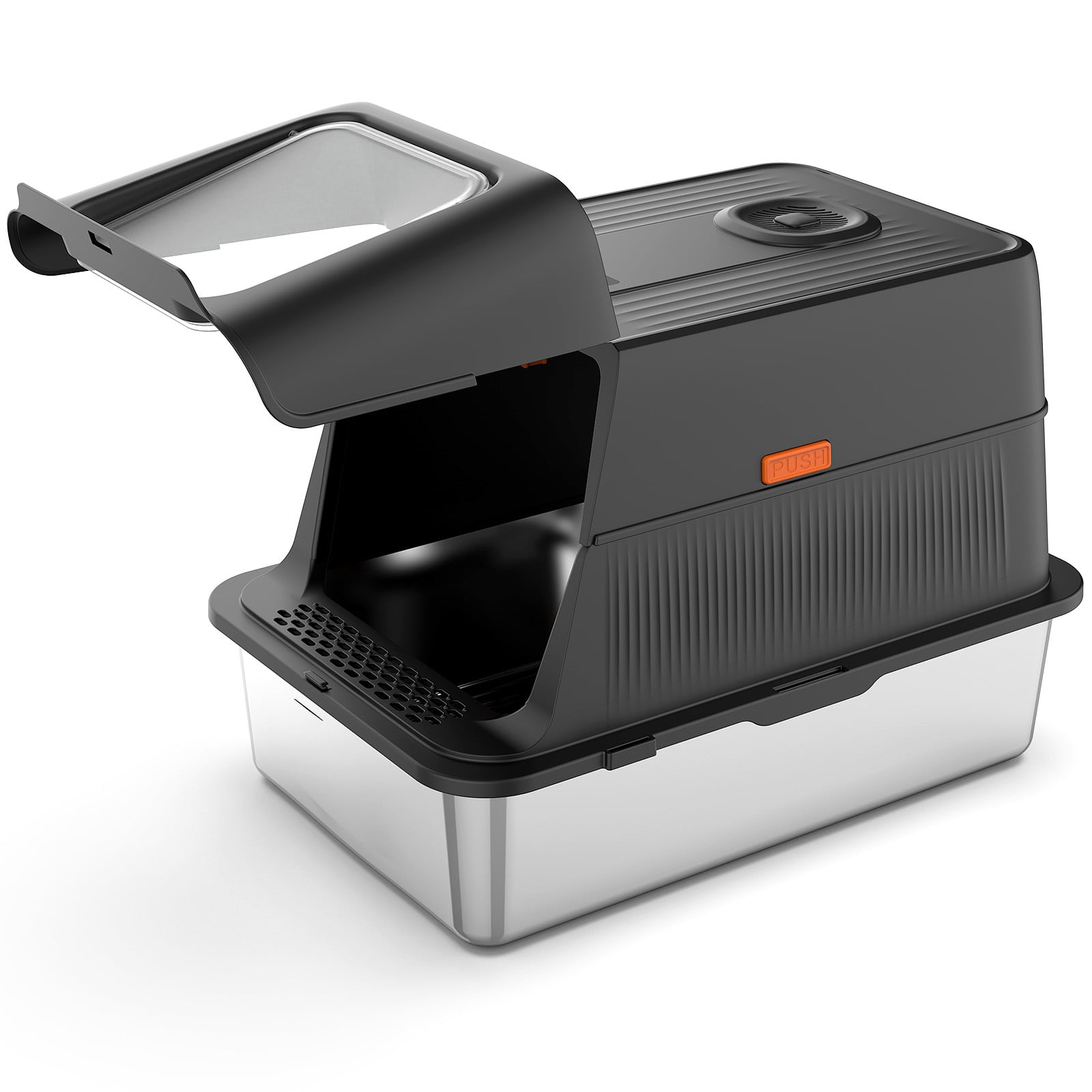 翌日発送｜「臭いを徹底分解」2025新作脱臭機能付き猫用トイレ ｜飛散