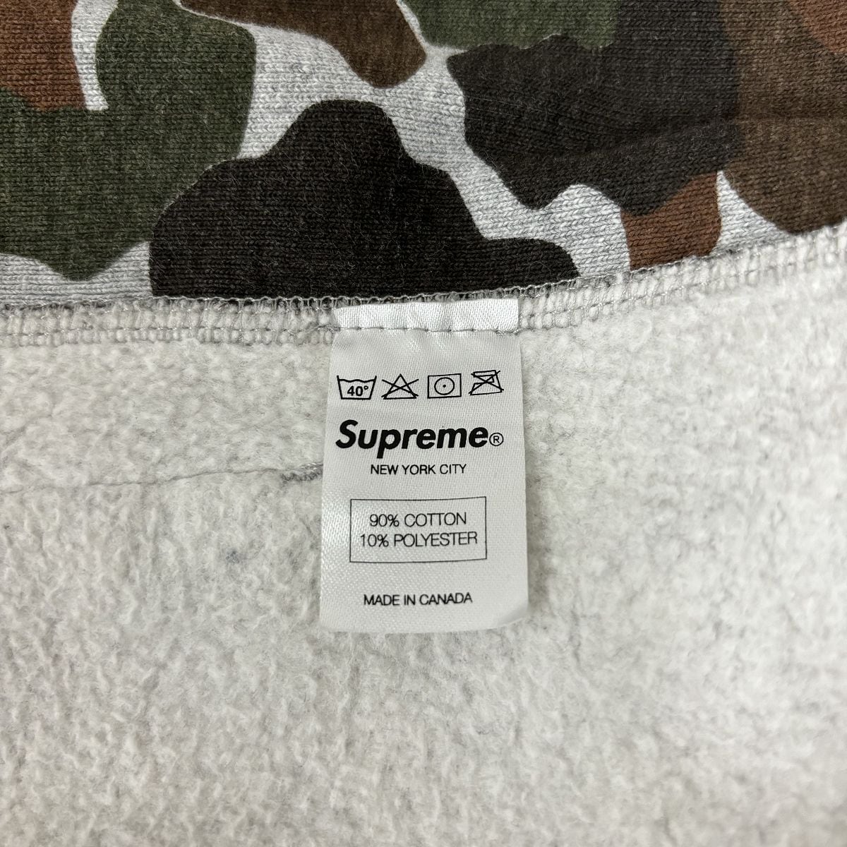 Supreme/シュプリーム【12AW】Box Logo Hooded Sweatshirt/カモフラ 