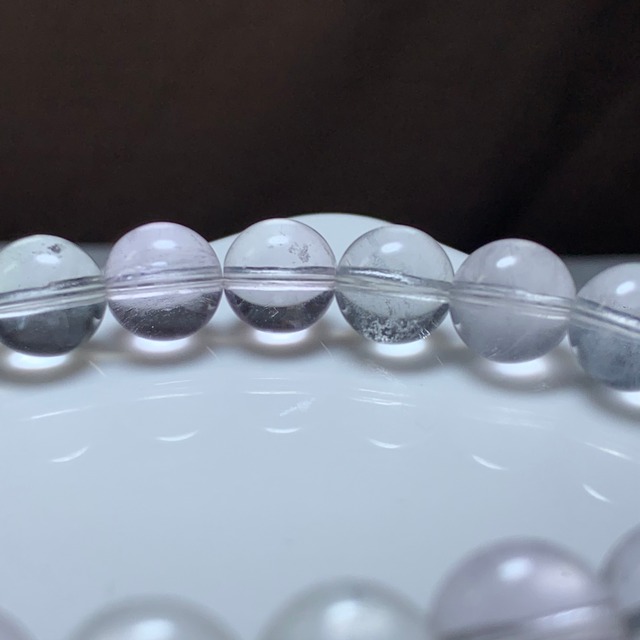 1.カラーレスフローライト・ブレスレット