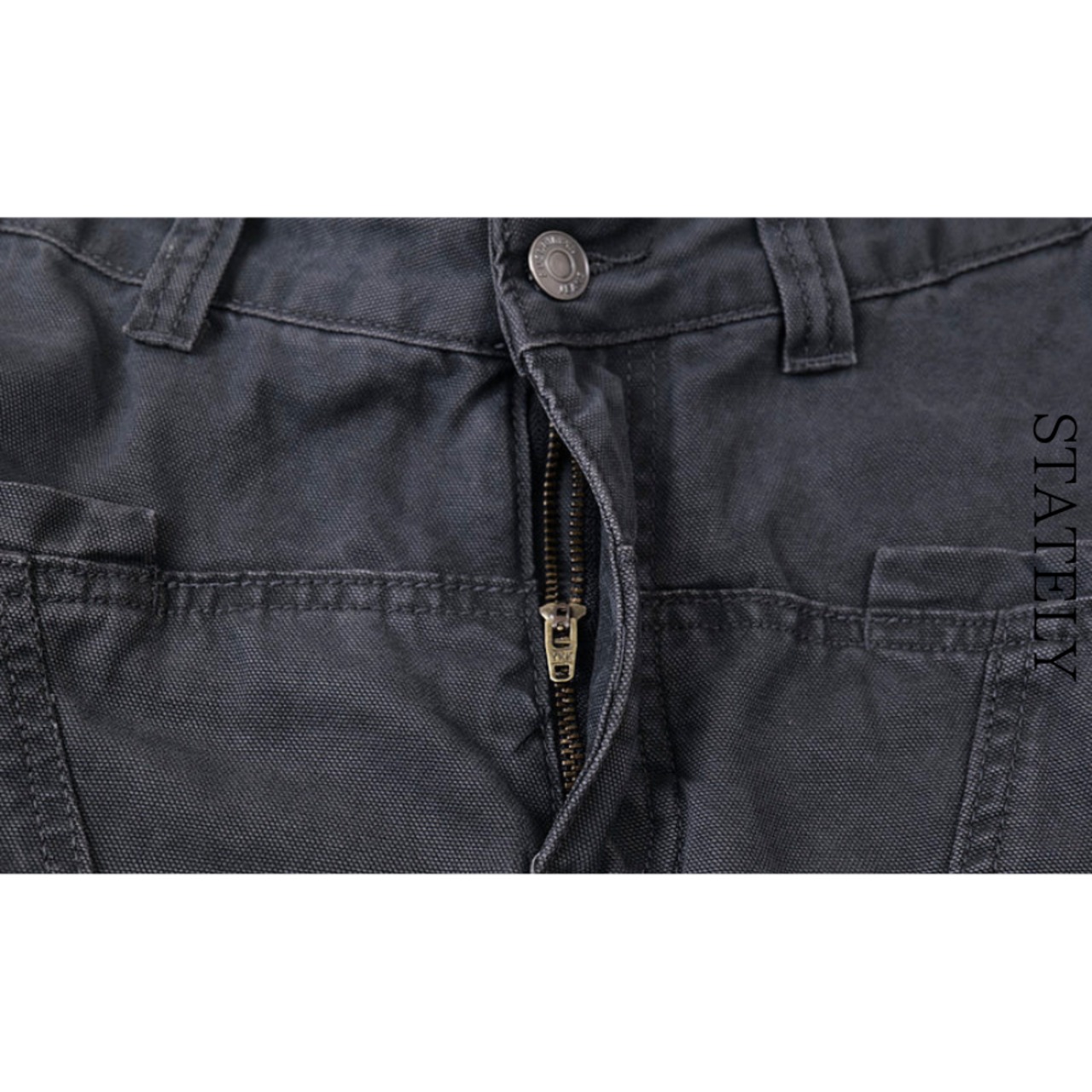 Unisex ヴィンテージカーゴ Wide Pants/2color_B77・画像12