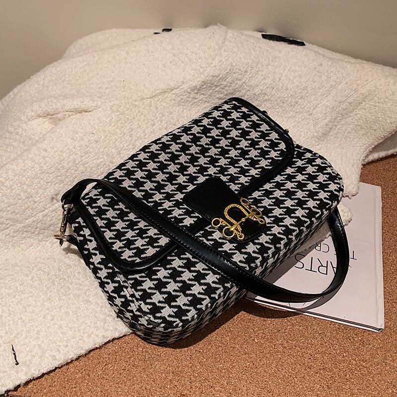 オータムウィンター 秋物 冬物 スクウェア メッセンジャーバッグ 手作りハンドバック78407642568