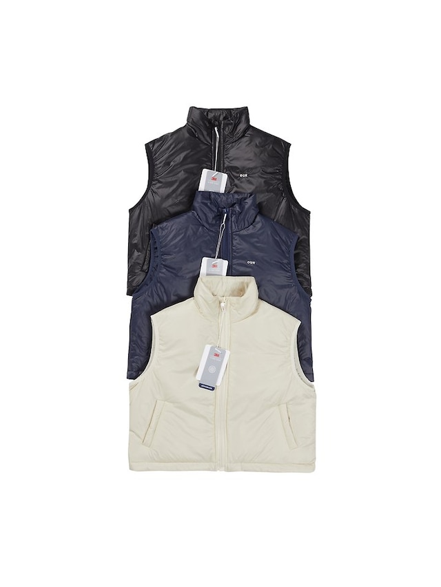 【取寄】our|light padded vest|ライト中綿ベスト|S-JXL|kids&jr|26 autumn