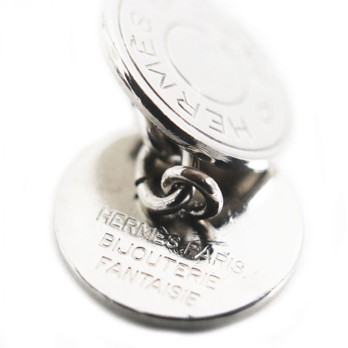 エルメス カフス セリエモチーフ シルバー 925 カフリンクス メンズ