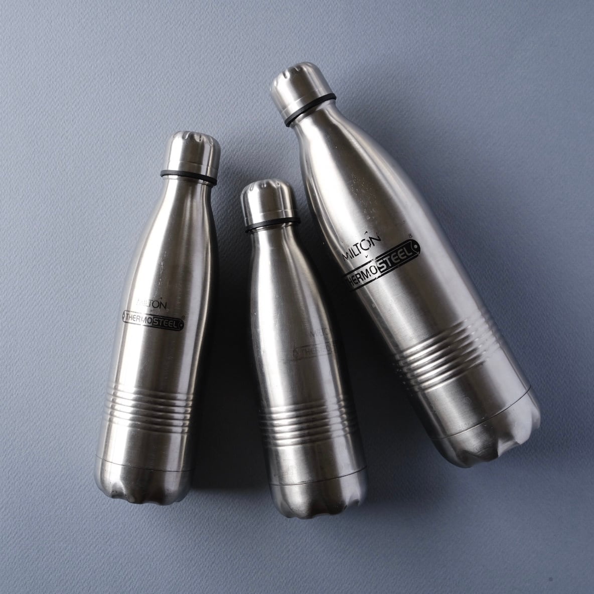 保温12h. 保冷24h. “真空二層構造﻿の軽量水筒” 1000ml MILTON