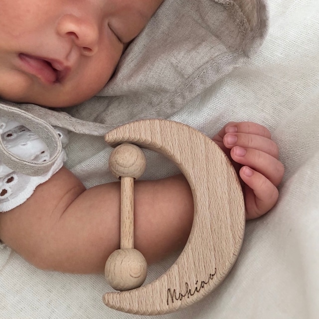 half moon rattle