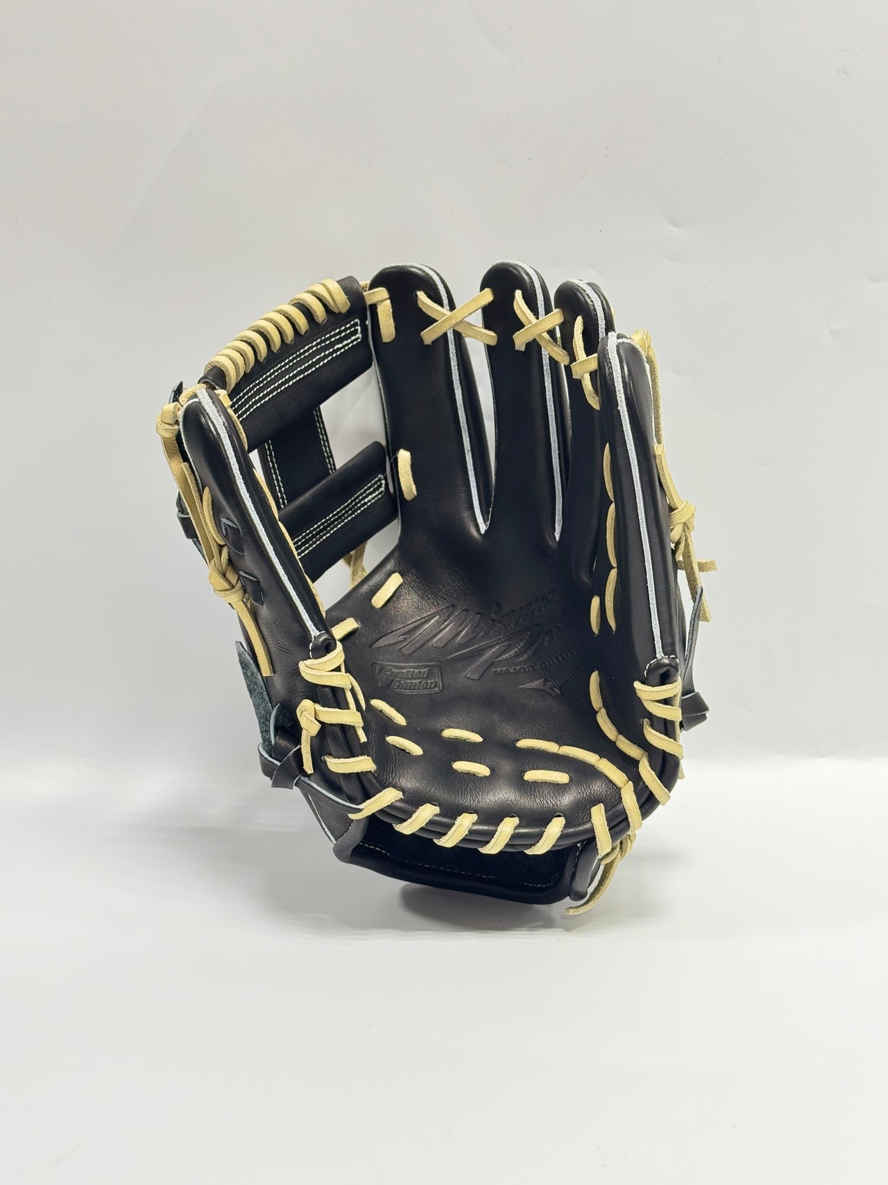 MIZUNO PROｰミズノプロ　数量限定硬式グラブ　Crafted Edition 右投げ用　長岡秀樹選手モデル　ブラック×ブロンド　サイズ10・画像7