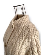 Heavy knit cardigan
