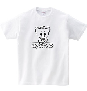 シロクマDJ Ｔシャツ (ホワイト）