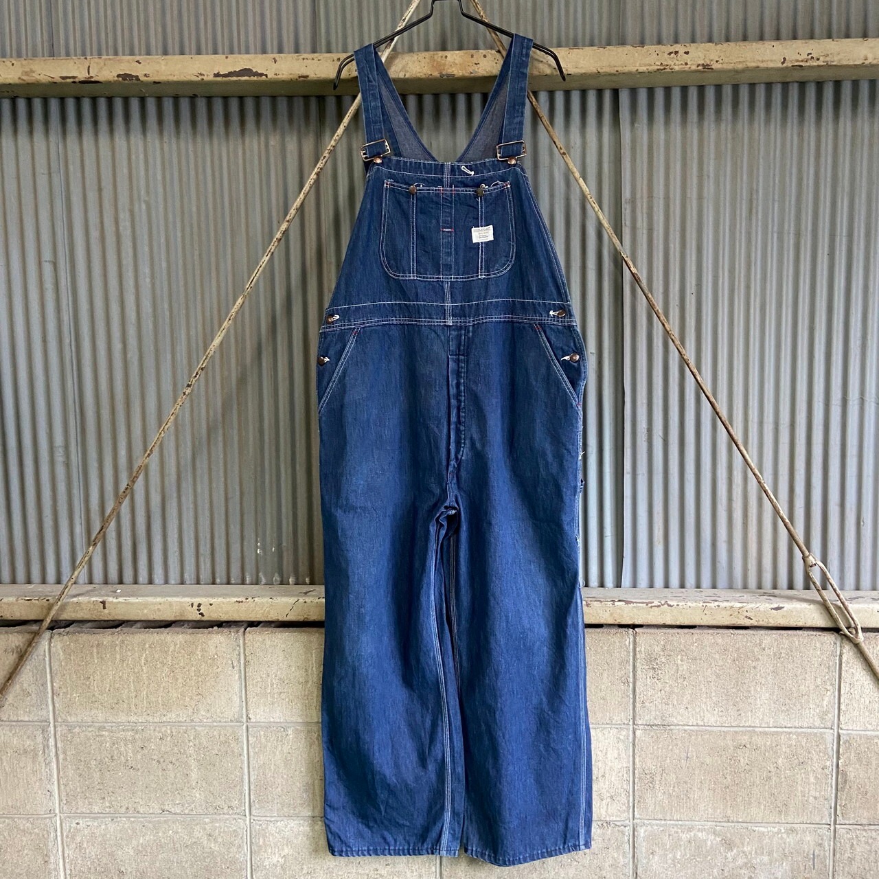 1970s BIG て MAC デニム ツナギ Size 44