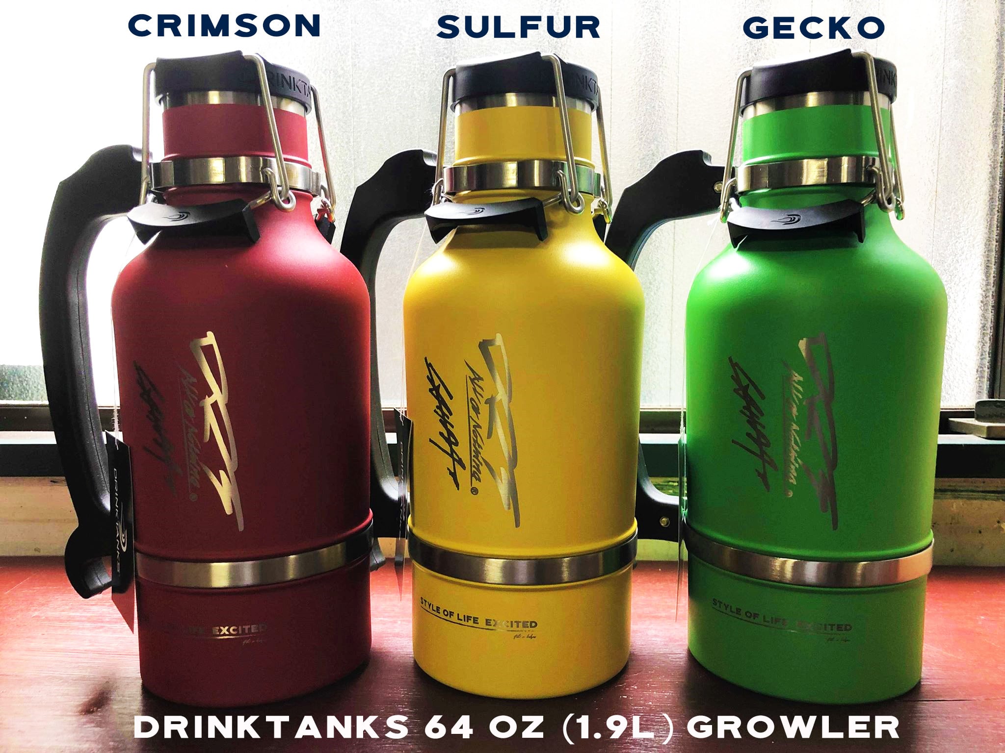 【DRTｘLAHM】64oz (1.9L)グラウラー DrinkTanks/ドリンクタンクス LAHM/エルエーエイチエム | ONLINE  STORE LAHM powered by BASE