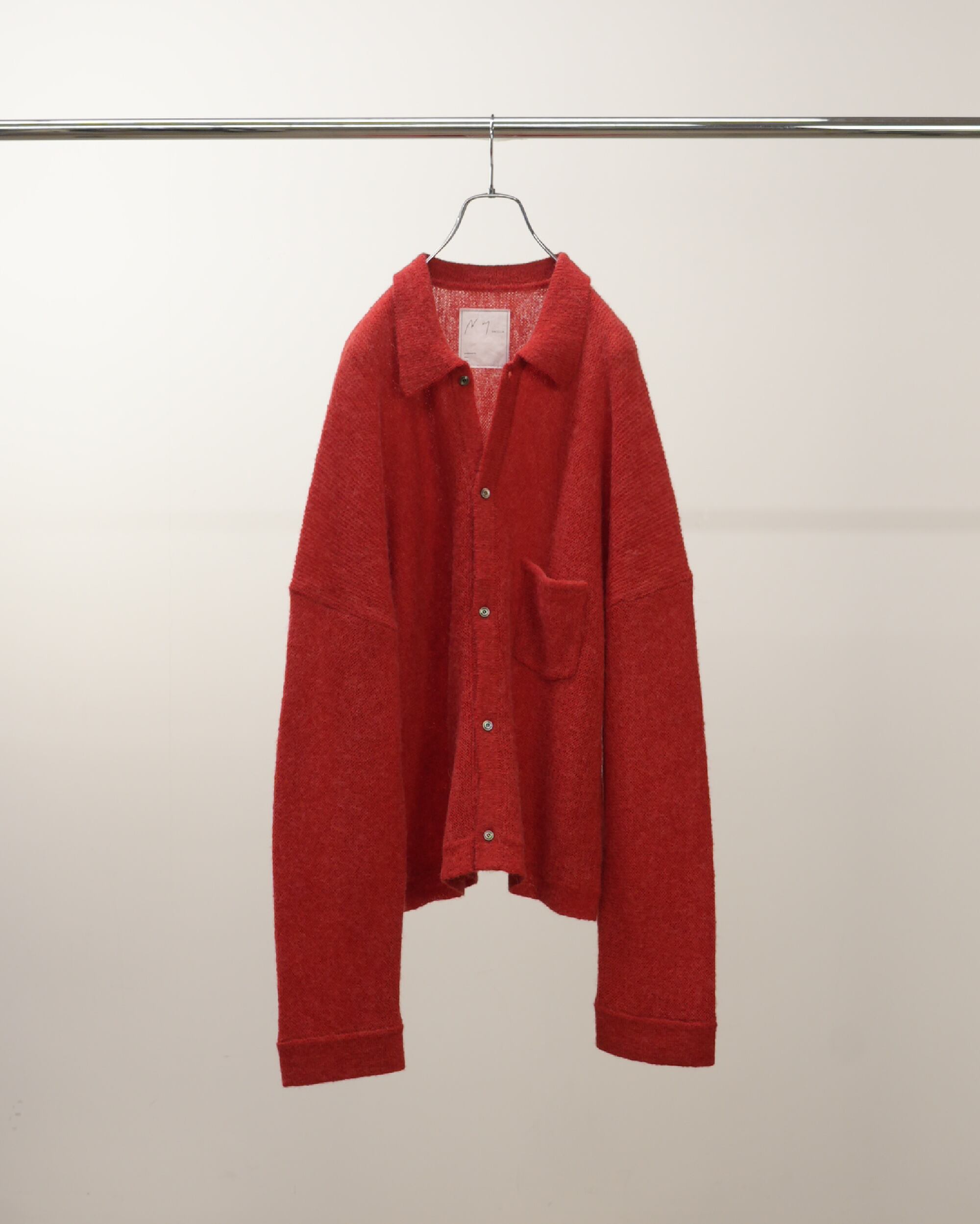 ANCELLM】 KIMONO KNIT SHIRT 