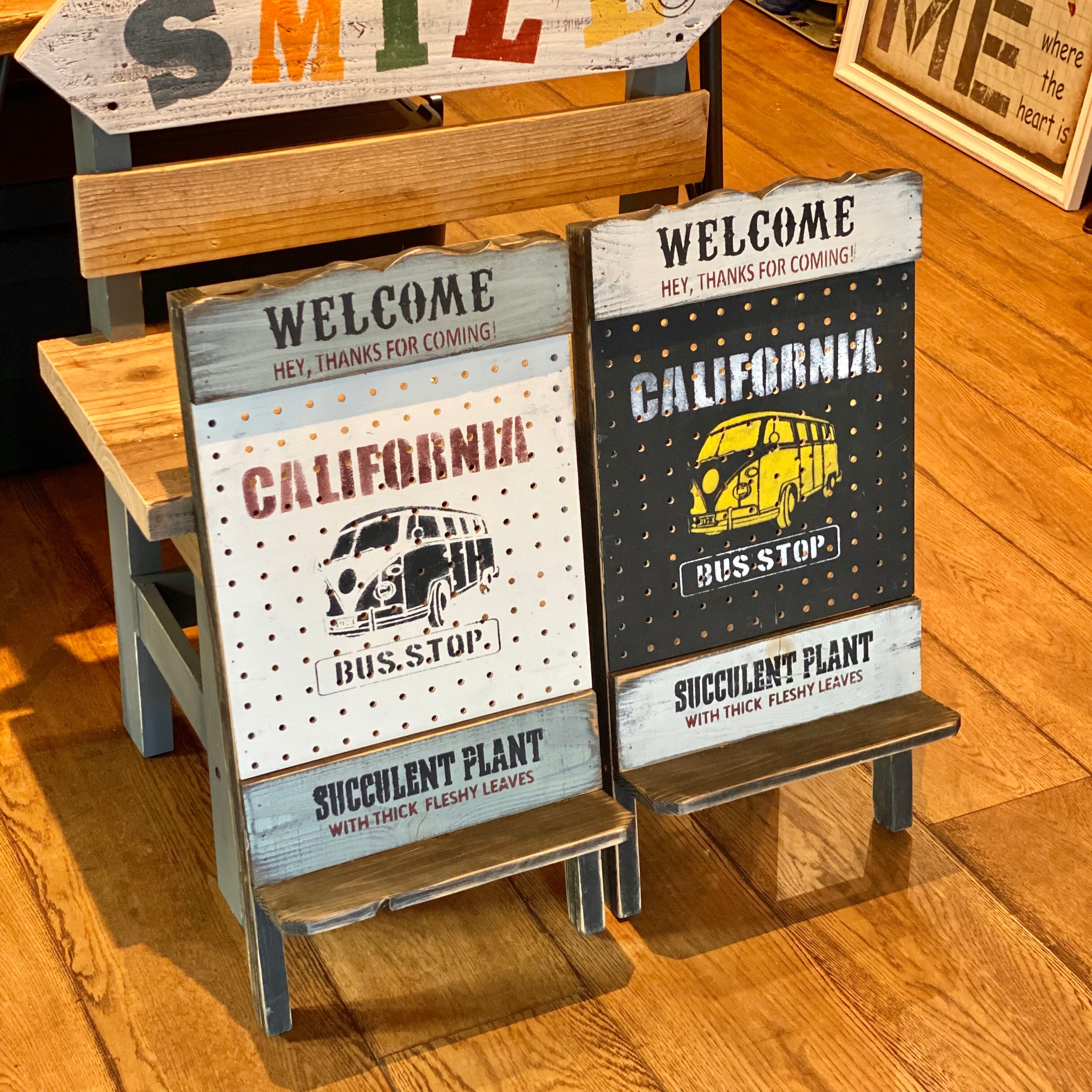 アメリカン☆★ウェルカムボード✨男前インテリア アメリカンウェルカムボード✨男前インテリア