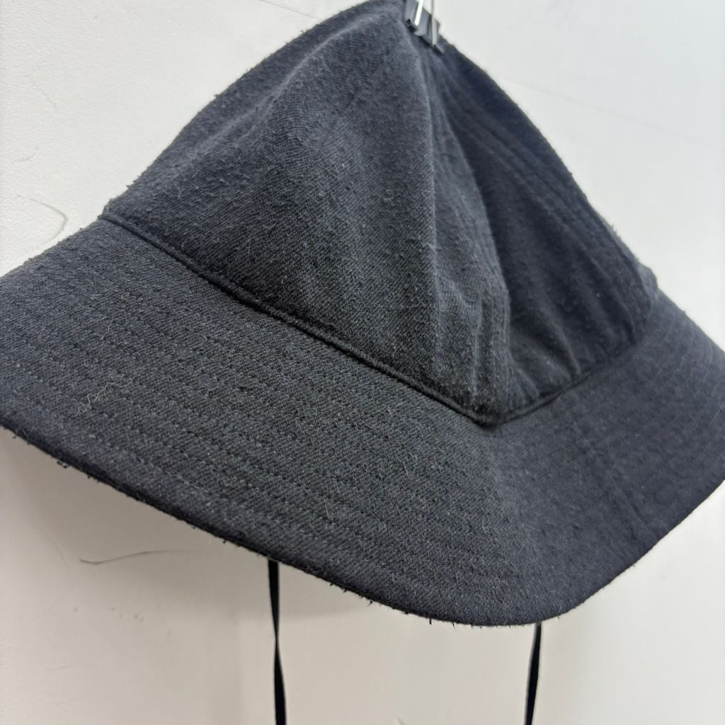 COMOLI コモリ シルクネップハット B01-07002 ブラック size:F 【中