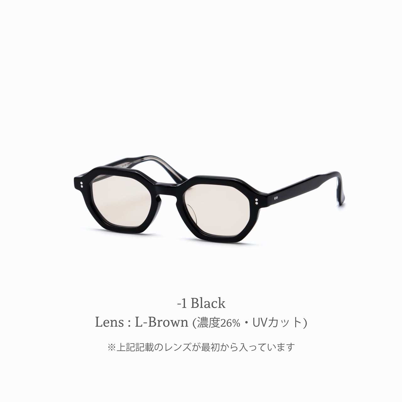 CASU eyewearブラックサングラス Gavi 177 ｶﾞﾋﾞ(sun) | CASU eyewear