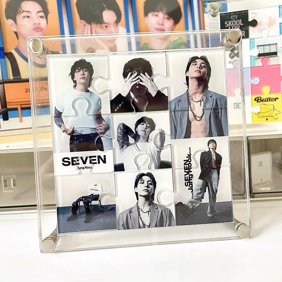 ジョングクアクリルパズルスタンド』CD トレカ SEVEN JK グク アクスタ  