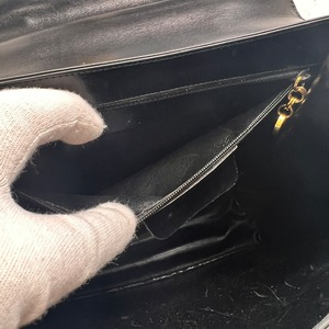 Ferragamo フェラガモ ケリー カーフスキン ハンドバッグ 黒 A-14099