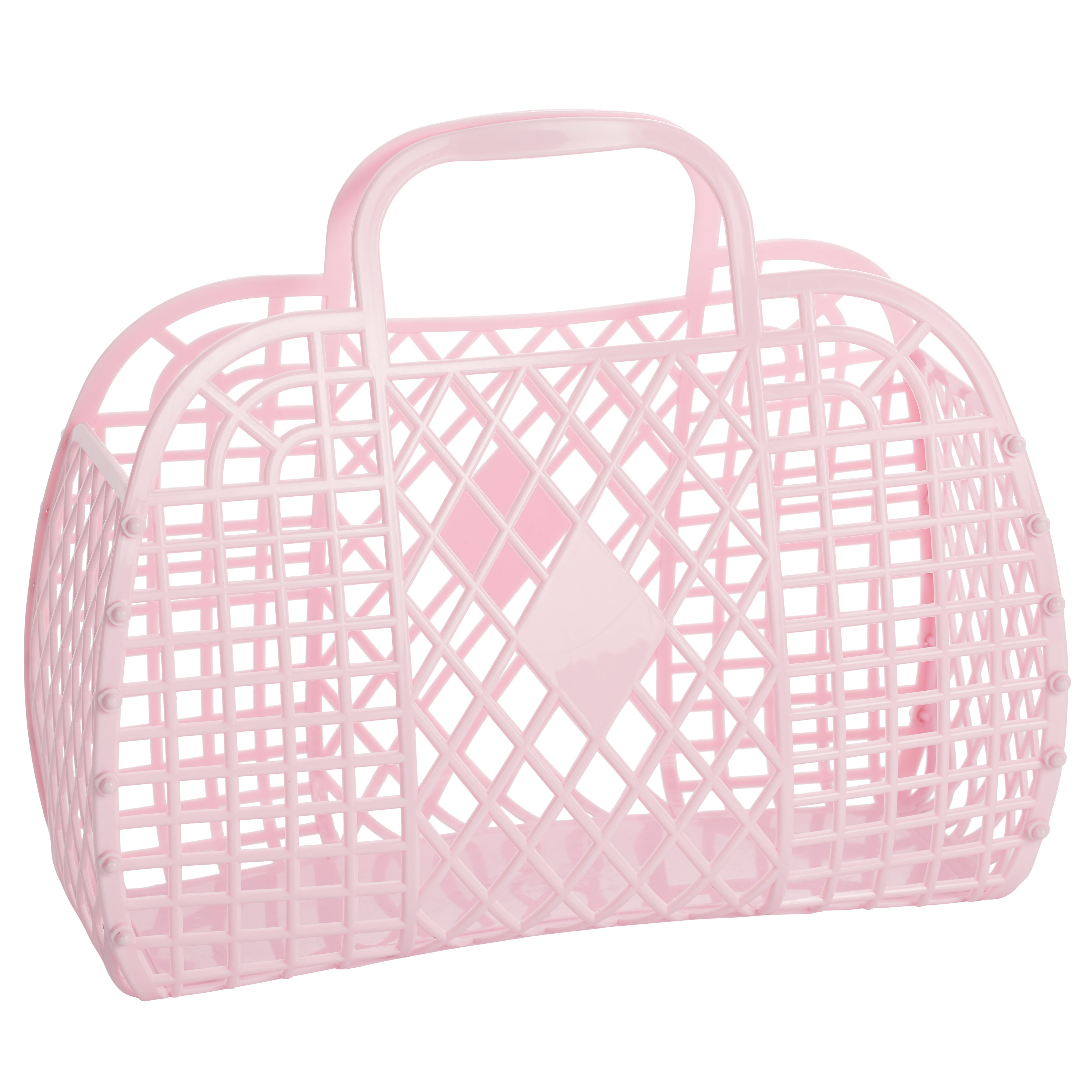 【Sunjellies /Retro Basket large /Pink】