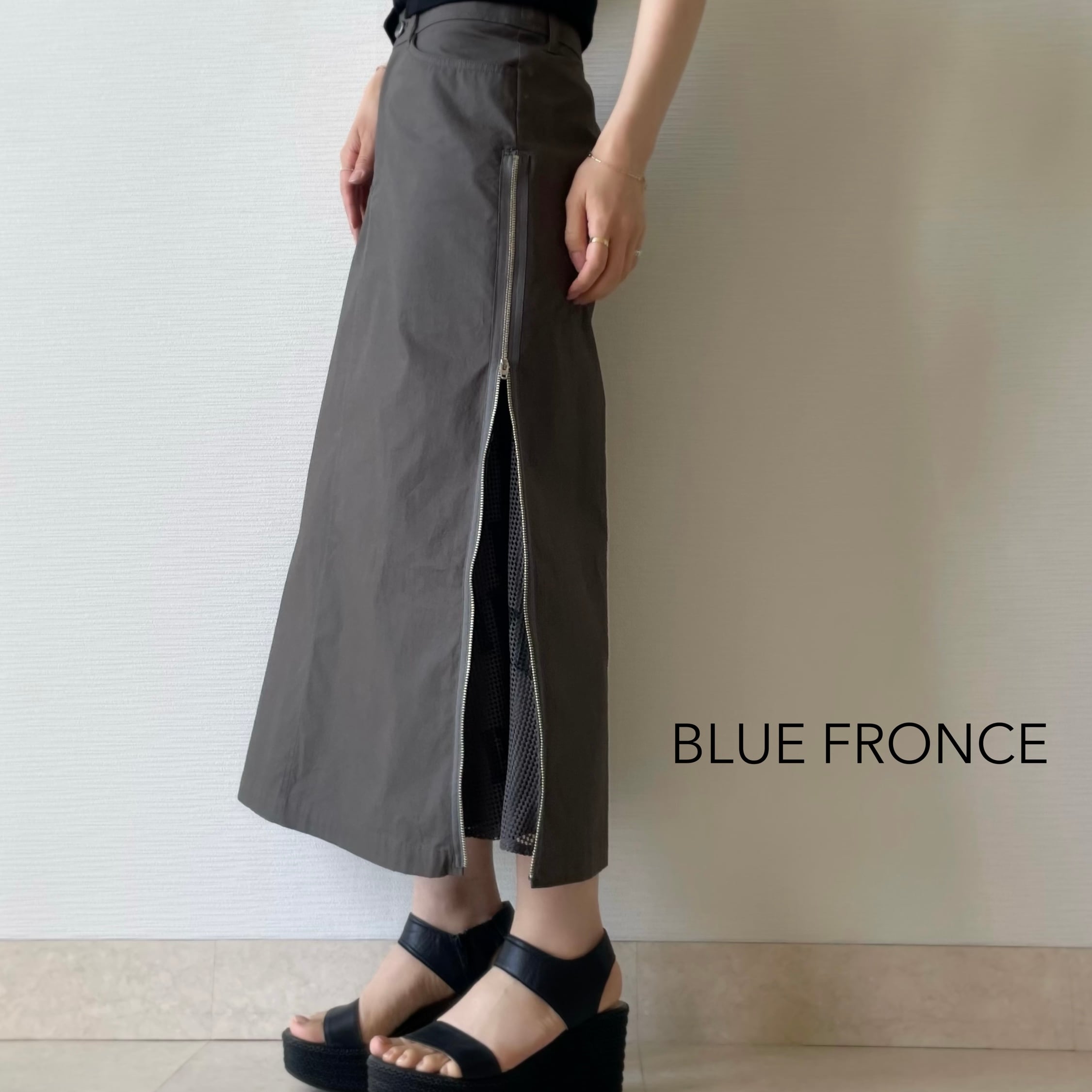 ◎新品・未使用品／【BLUE FRONCE 】スカート-