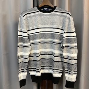 MORGANO LINEN/COTTON CREW KNIT《50 》