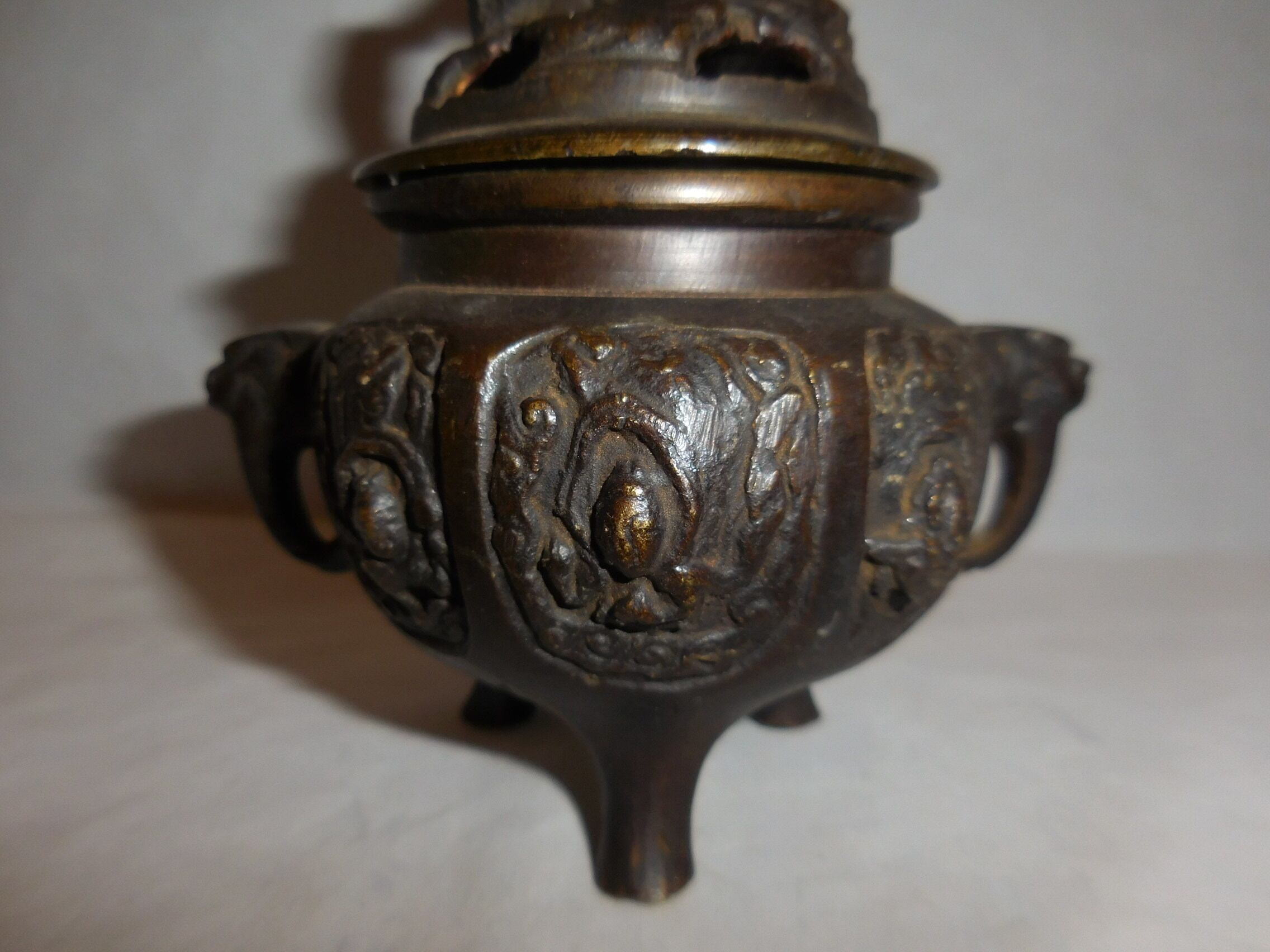ブロンズ香炉 antique